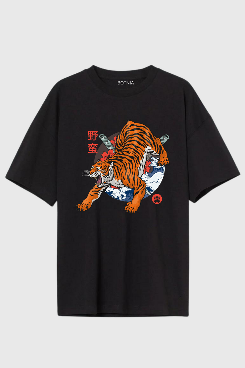 Savage Tiger- Oversized t-shirt