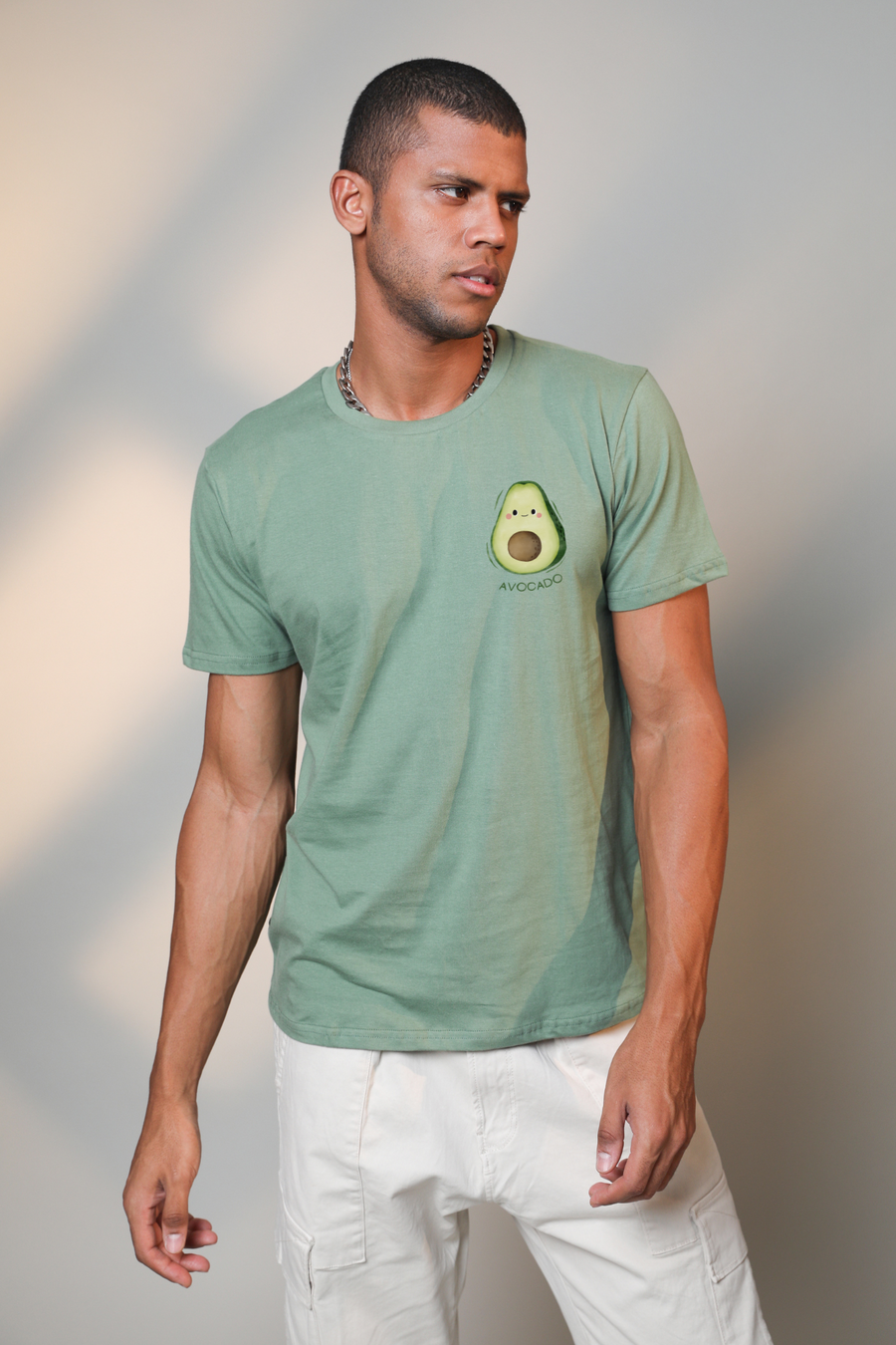 Avocado- Half sleeve t-shirt