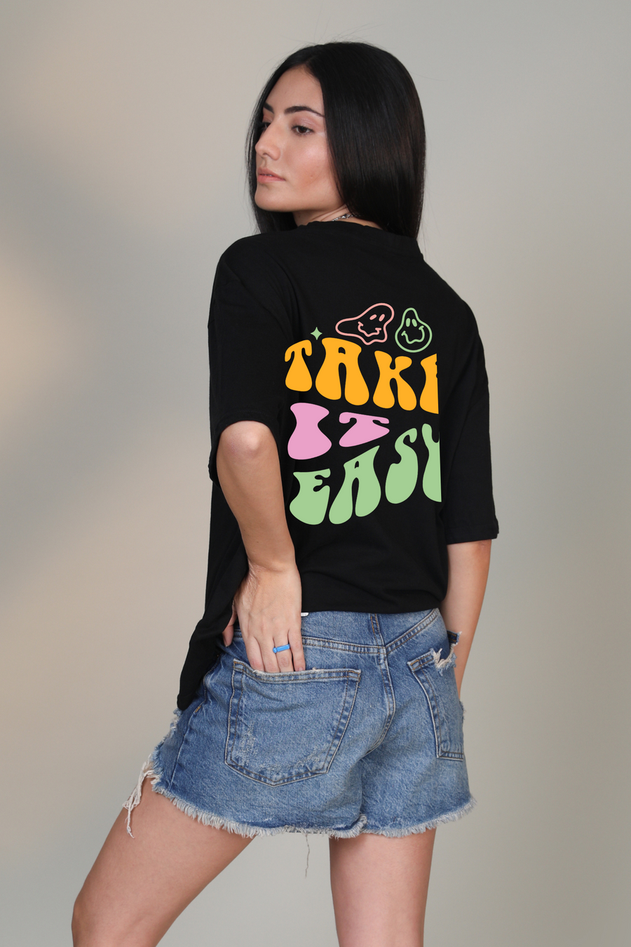 Take it easy- Oversized t-shirt
