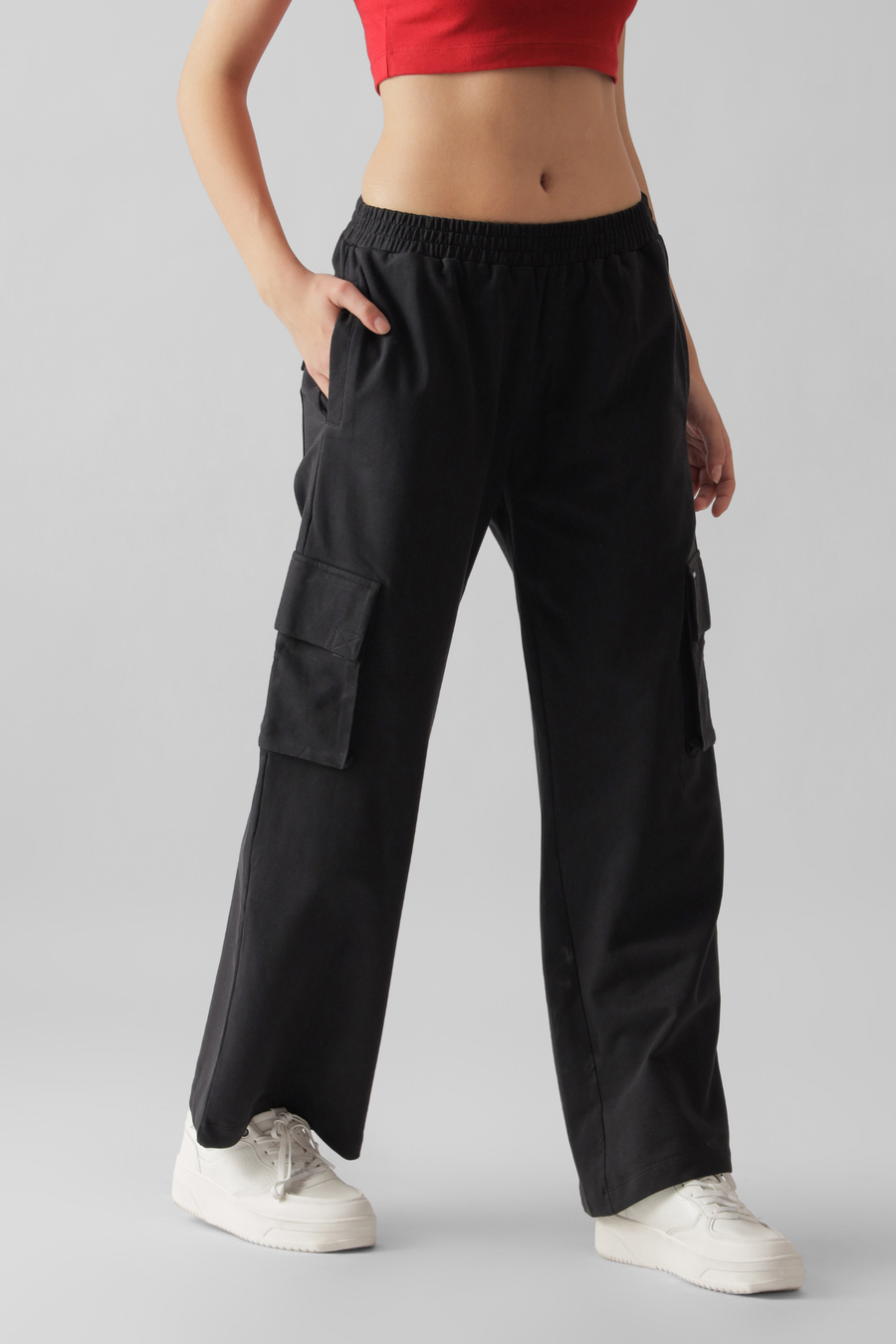 Bold Black- Cargo pants