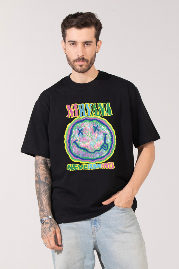Nirvana Nevermind - Oversized T-shirt