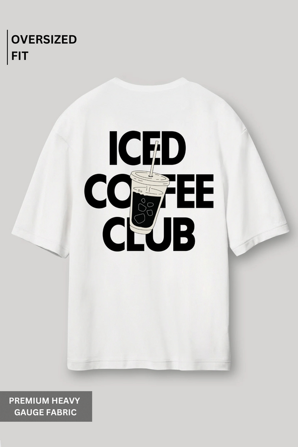 Iced Coffee Club - Oversized T-Shirt