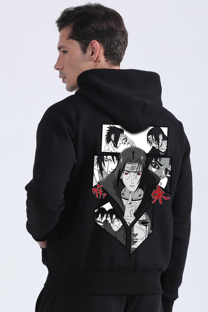 Itachi Uchiha Red And Black Naruto Hoodie Buy Naruto Shippuden