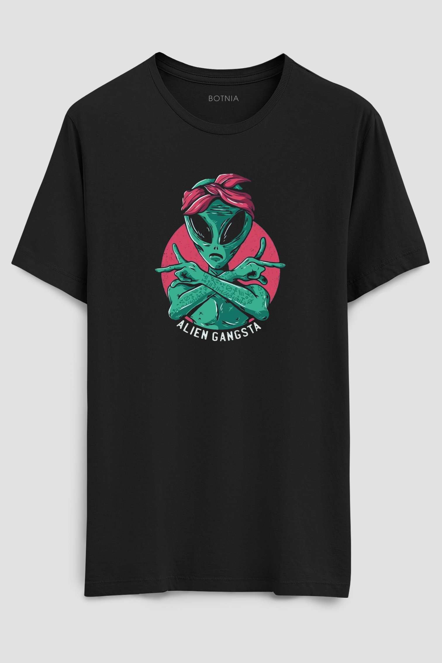 Alien Gangsta- Half sleeve t-shirt
