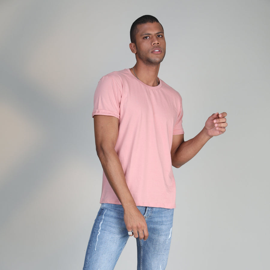 Pastel Pink- Short sleeve t-shirt - Botnia