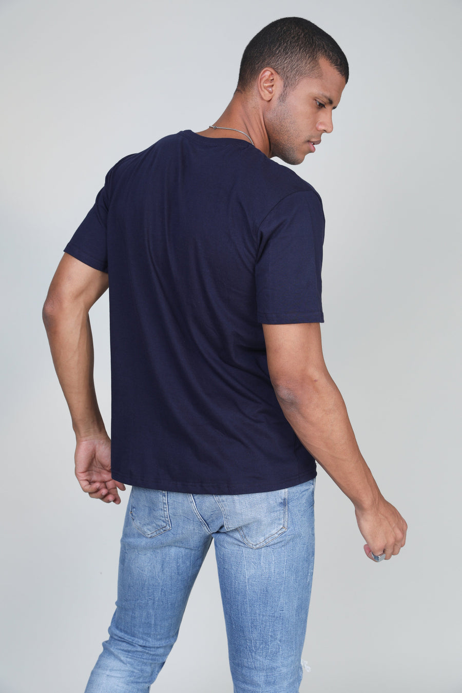 Navy - Short sleeve t-shirt - Botnia