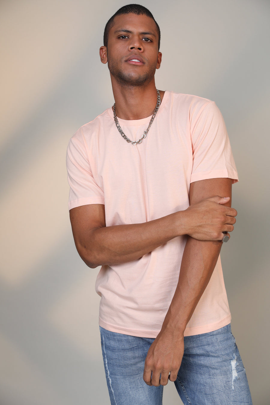 Peach- Short sleeve t-shirt - Botnia