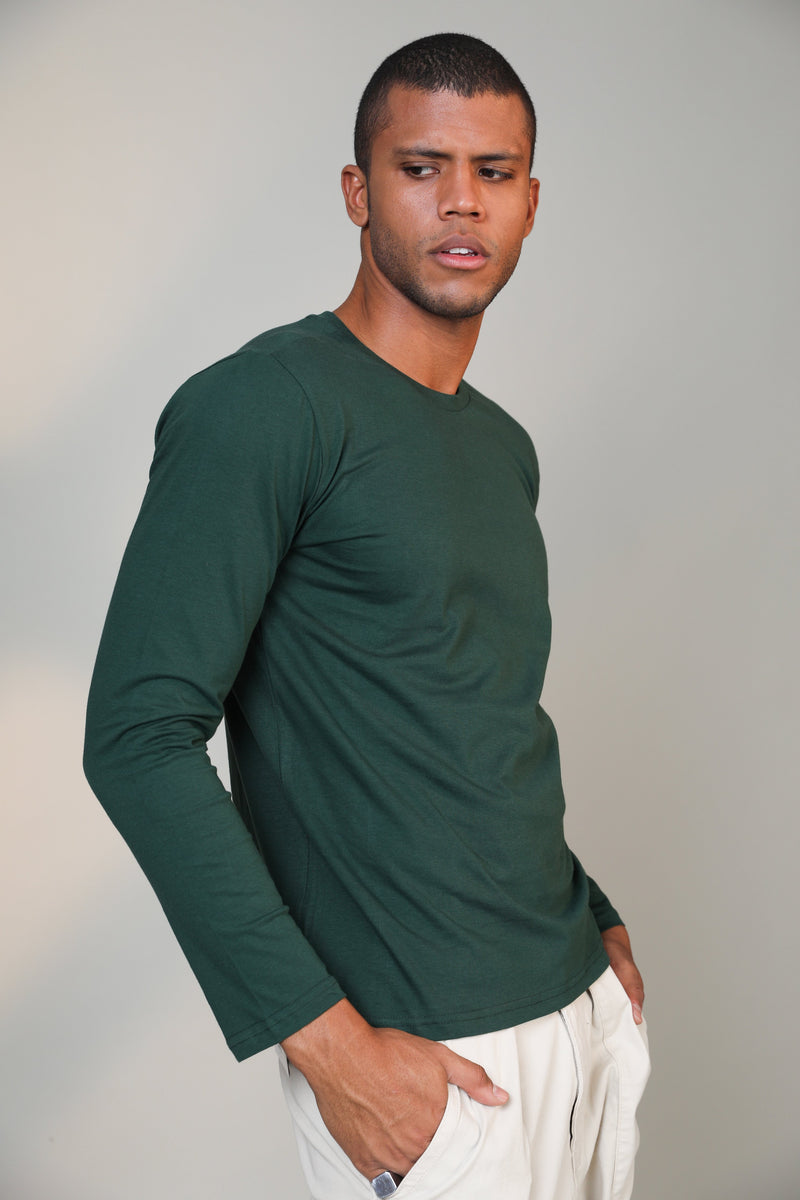 Emerald Green - Full sleeve t-shirt - Botnia