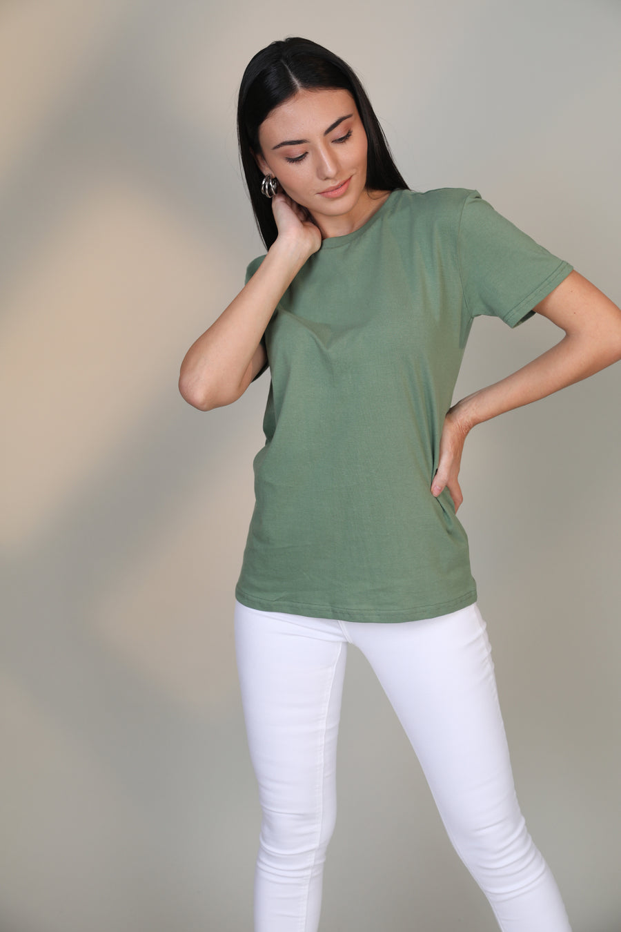 Pastel Green-Women Short sleeve t-shirt - Botnia