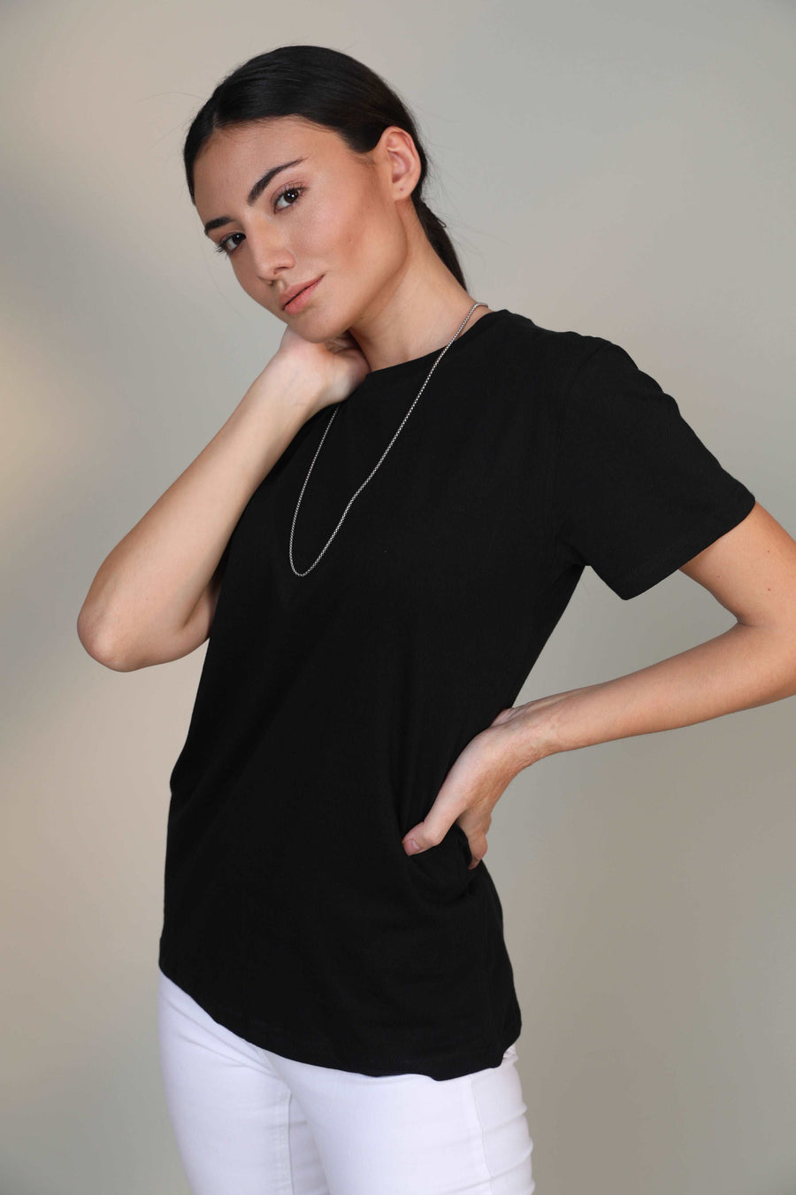 Bold Black -Women Short sleeve t-shirt - Botnia