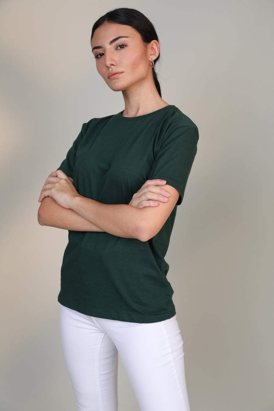 Emerald Green -Women Short sleeve t-shirt - Botnia