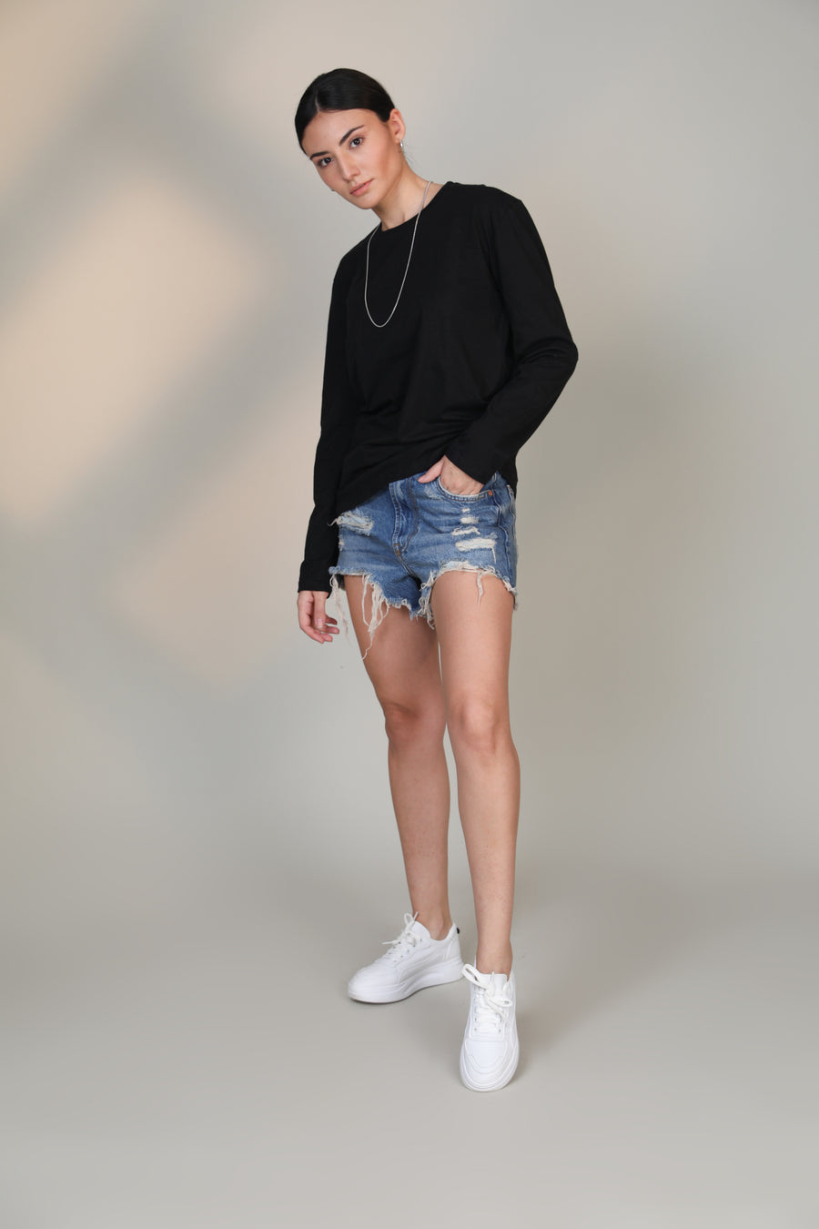 Bold Black -Women Full sleeve t-shirt - Botnia