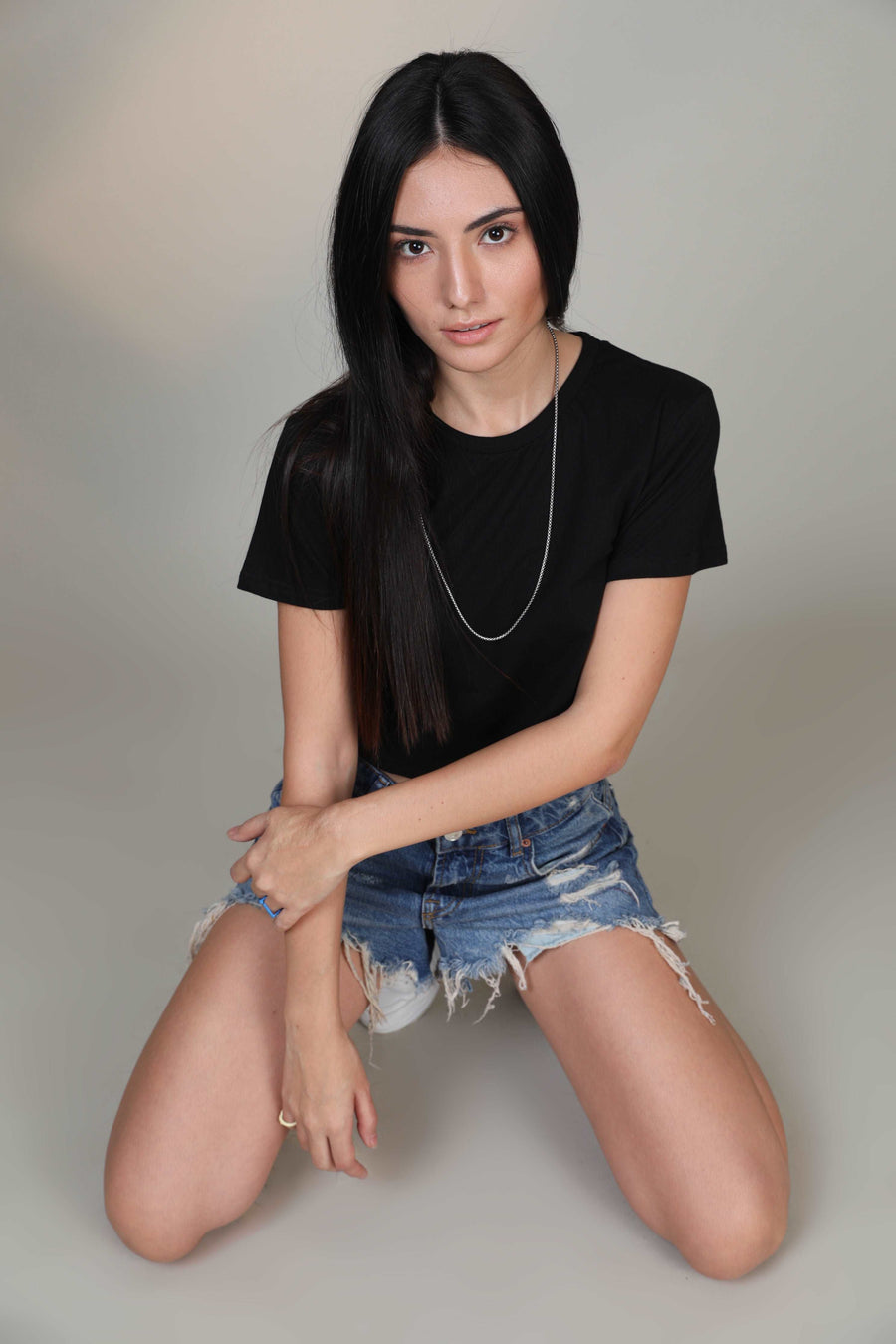 Crop Top- Black - Botnia