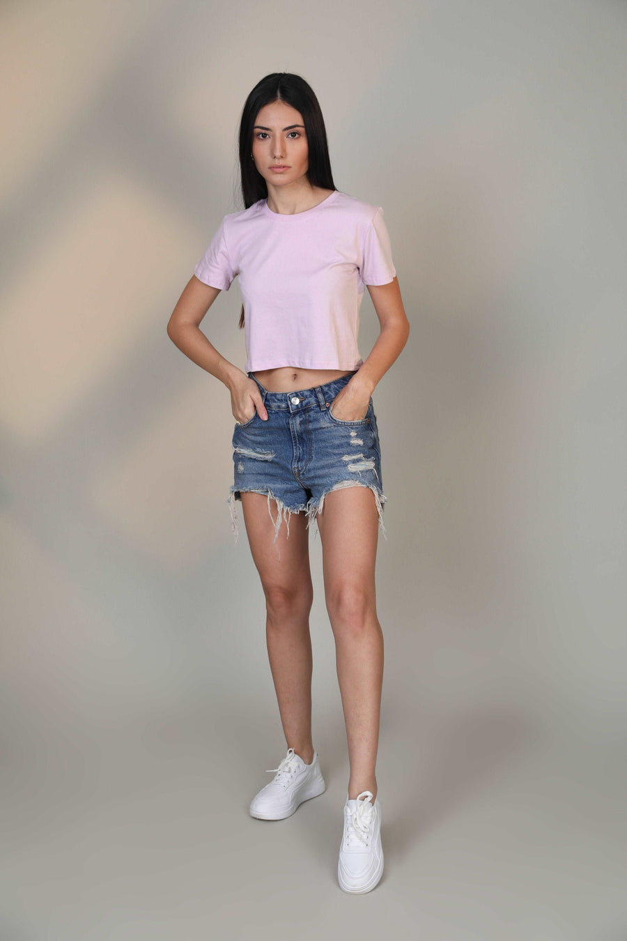 Crop Top- Lavender - Botnia