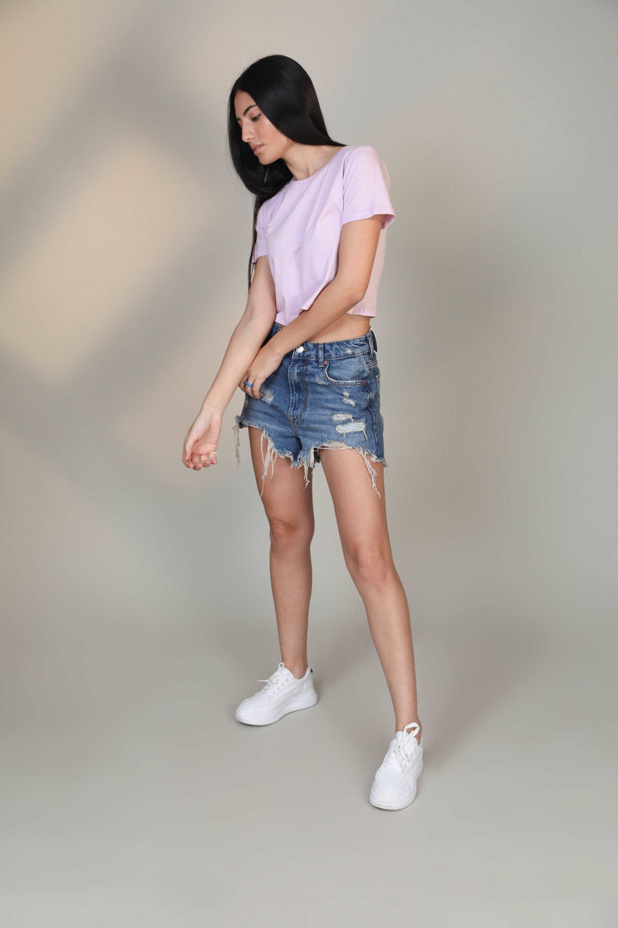 Crop Top- Lavender - Botnia