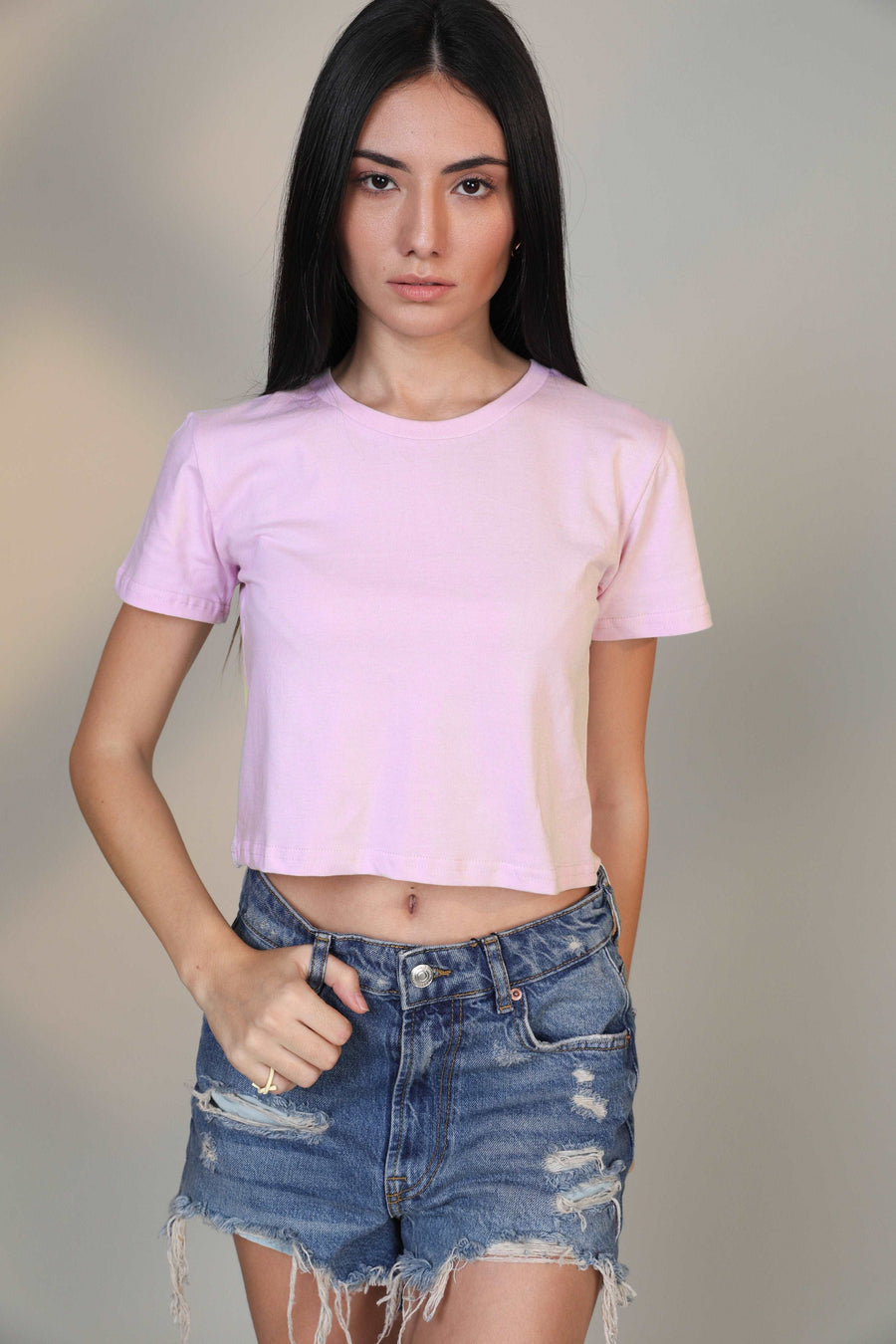 Crop Top- Lavender - Botnia