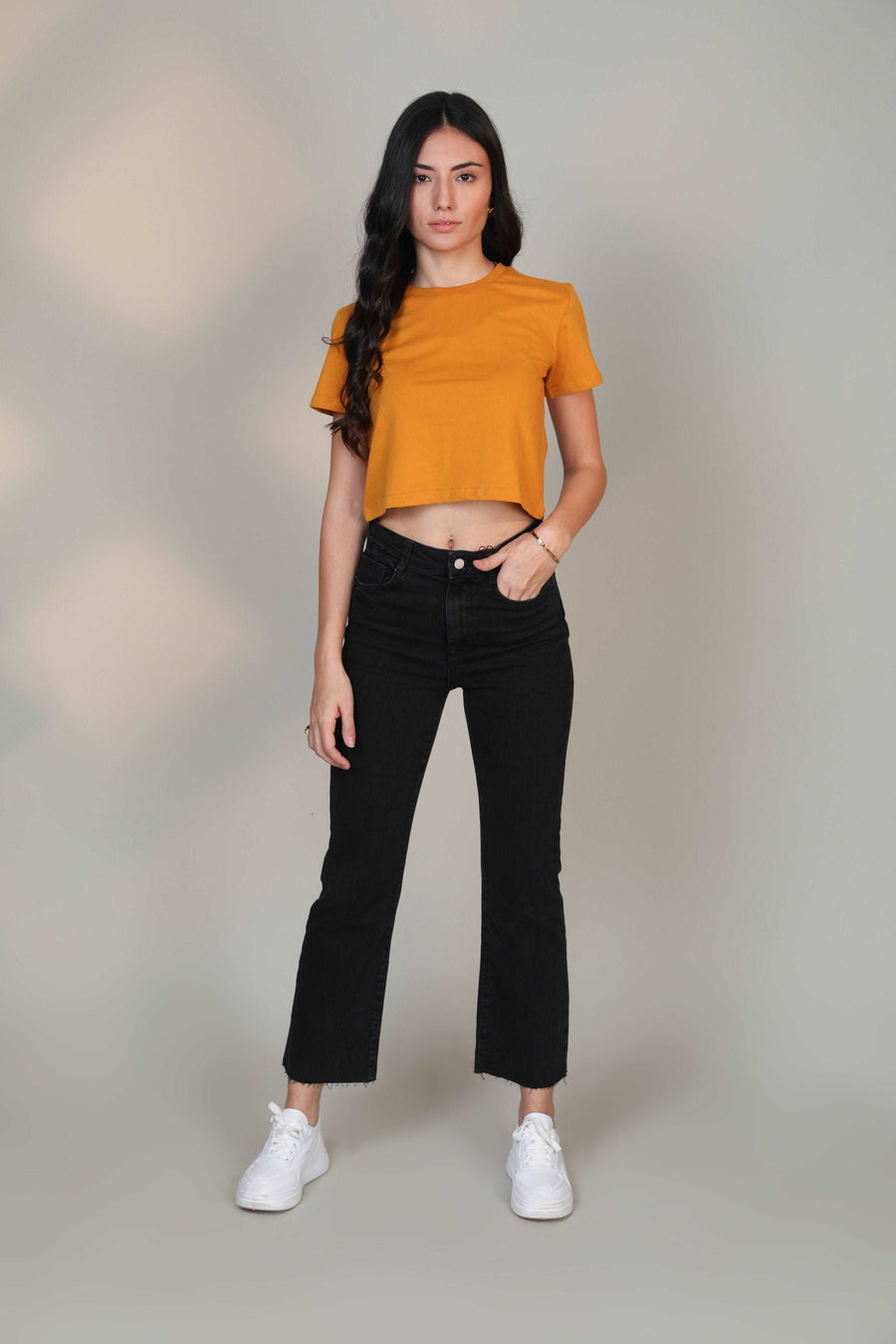 Crop Top- Mustard - Botnia