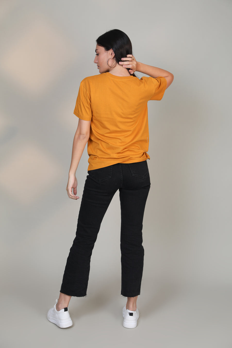 Mustard-Women Short sleeve t-shirt - Botnia