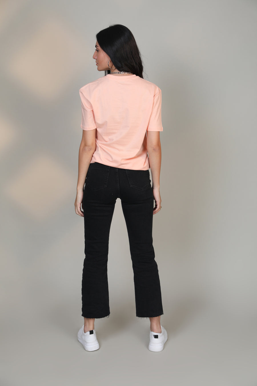 Peach-Women Short sleeve t-shirt - Botnia