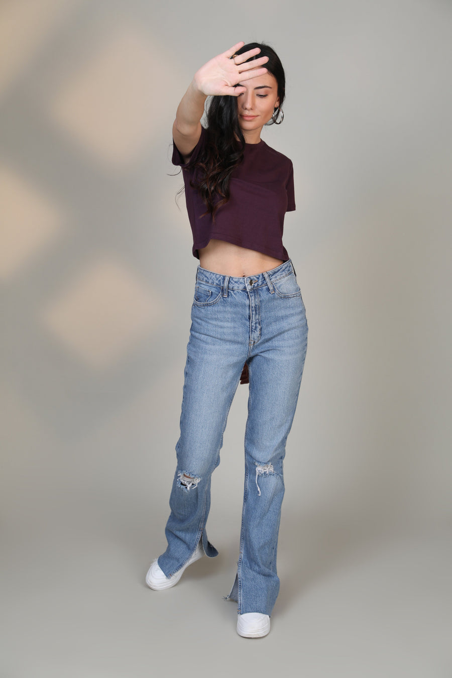 Crop Top- Wine - Botnia