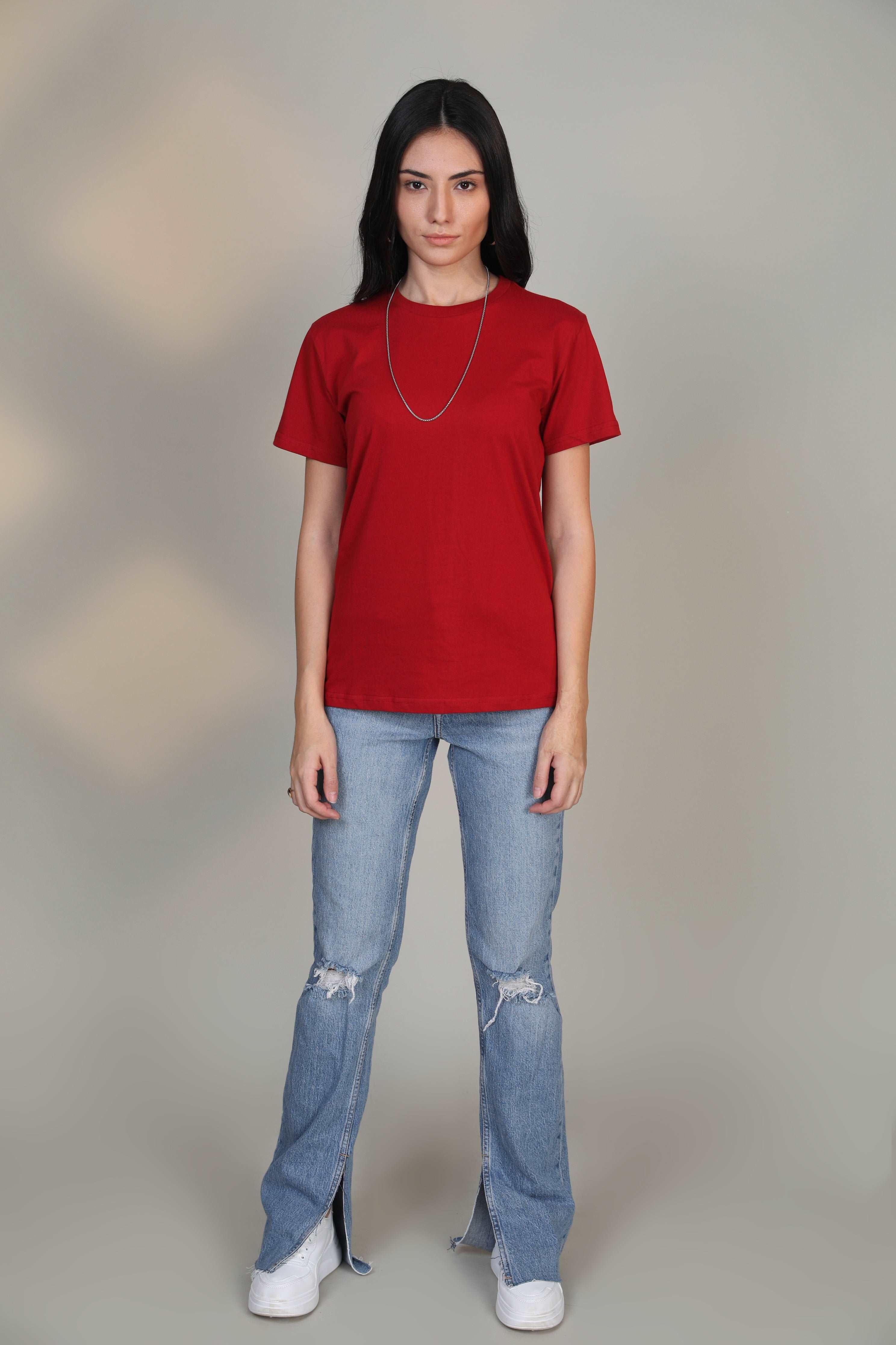 Crimson -Women Short sleeve t-shirt