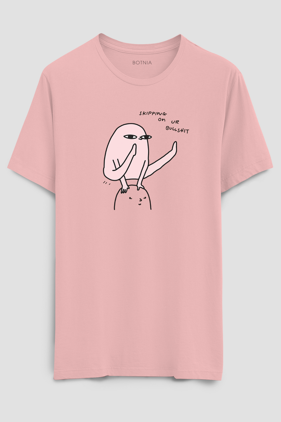 Skipping Bullshit- Half sleeve t-shirt - Botnia