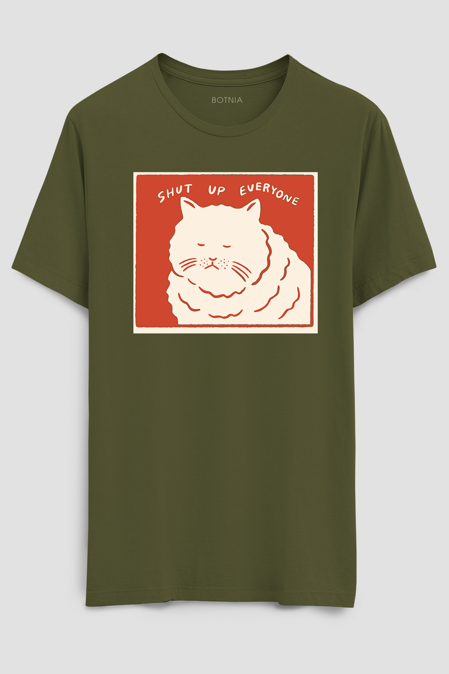 Shut up- Half sleeve t-shirt - Botnia