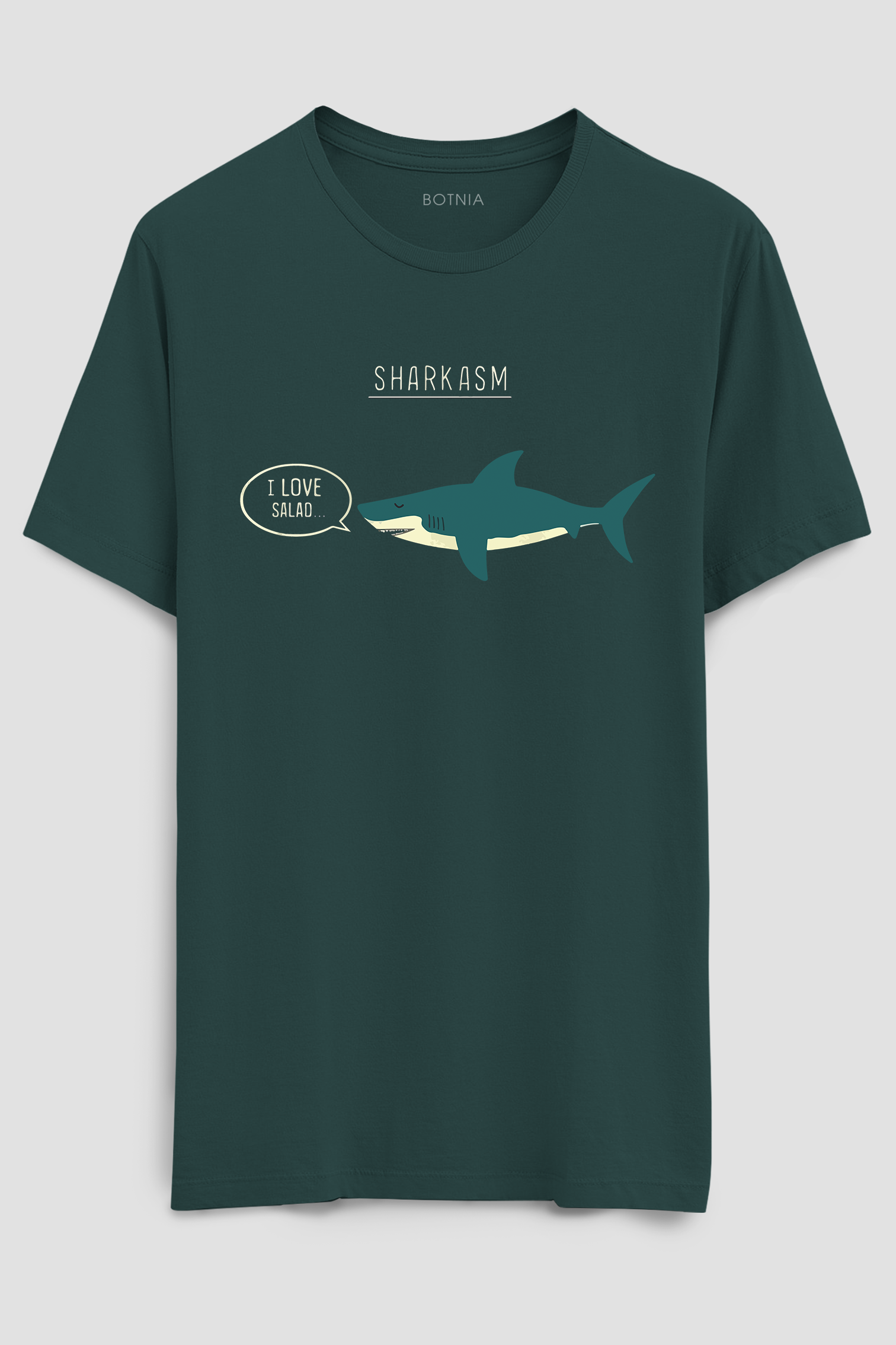 Sharkasm- Half sleeve t-shirt