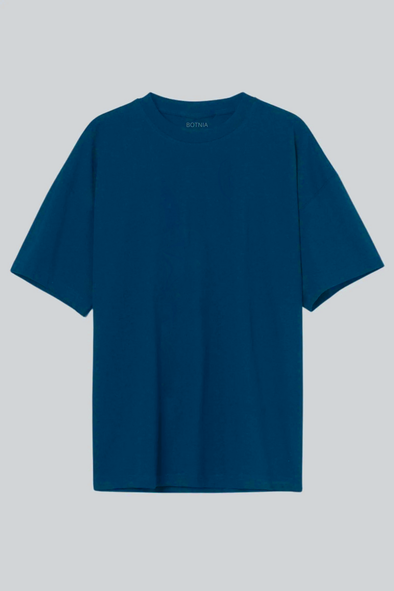 Teal Blue- Oversized t-shirt