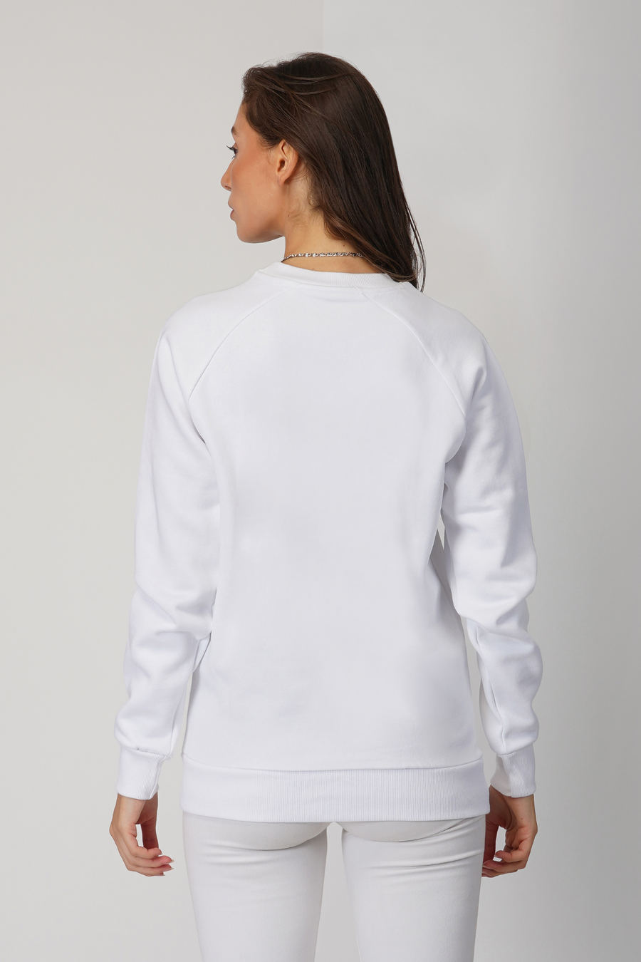 Sweatshirt- Ivory White