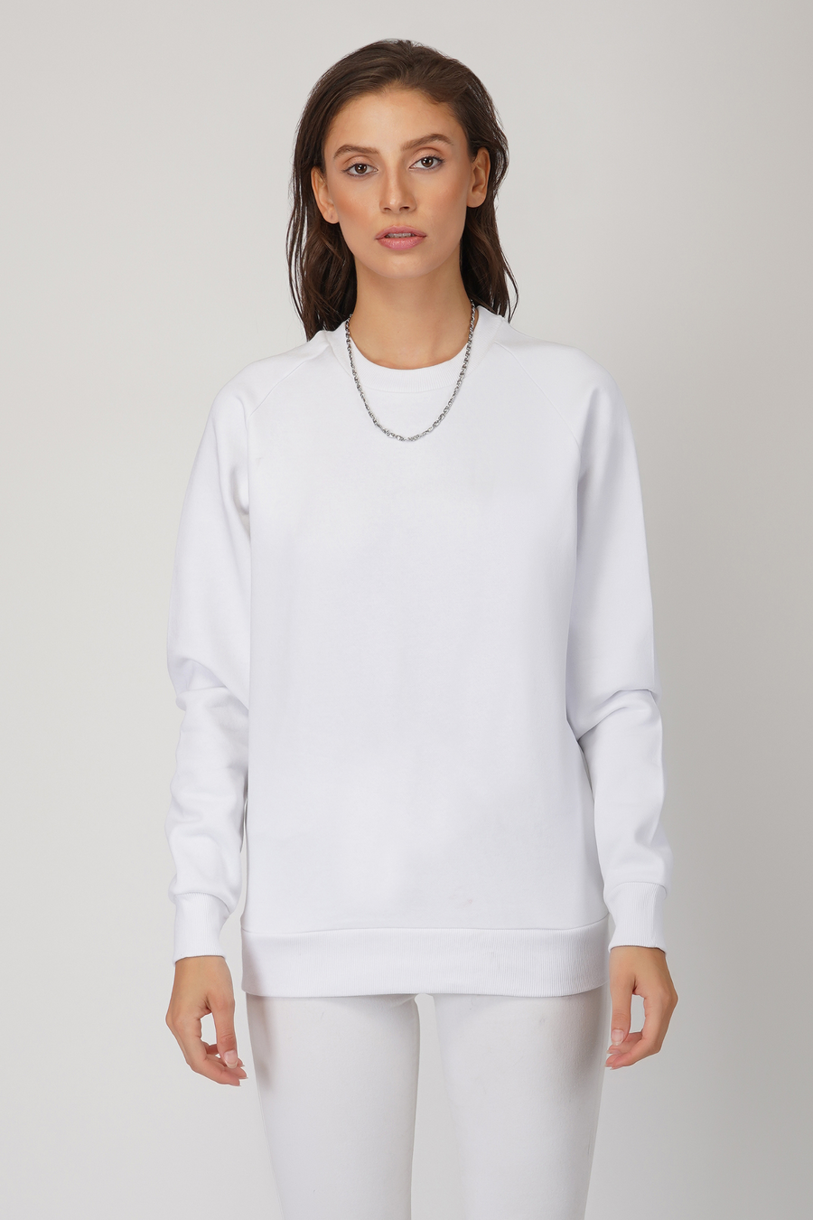 Sweatshirt- Ivory White