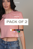 Pack of 2 Crop Top - Botnia