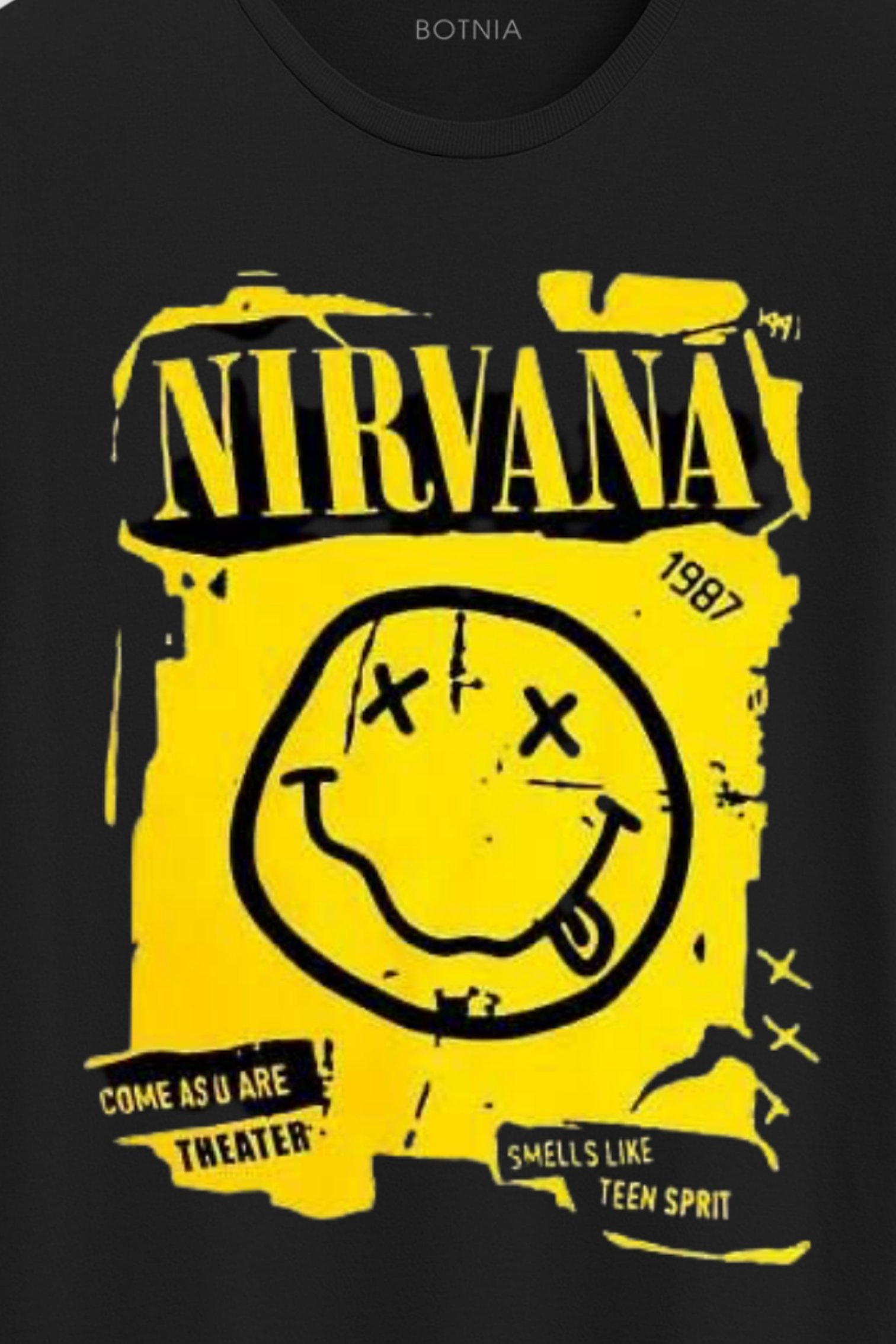 Nirvana- Half sleeve t-shirt