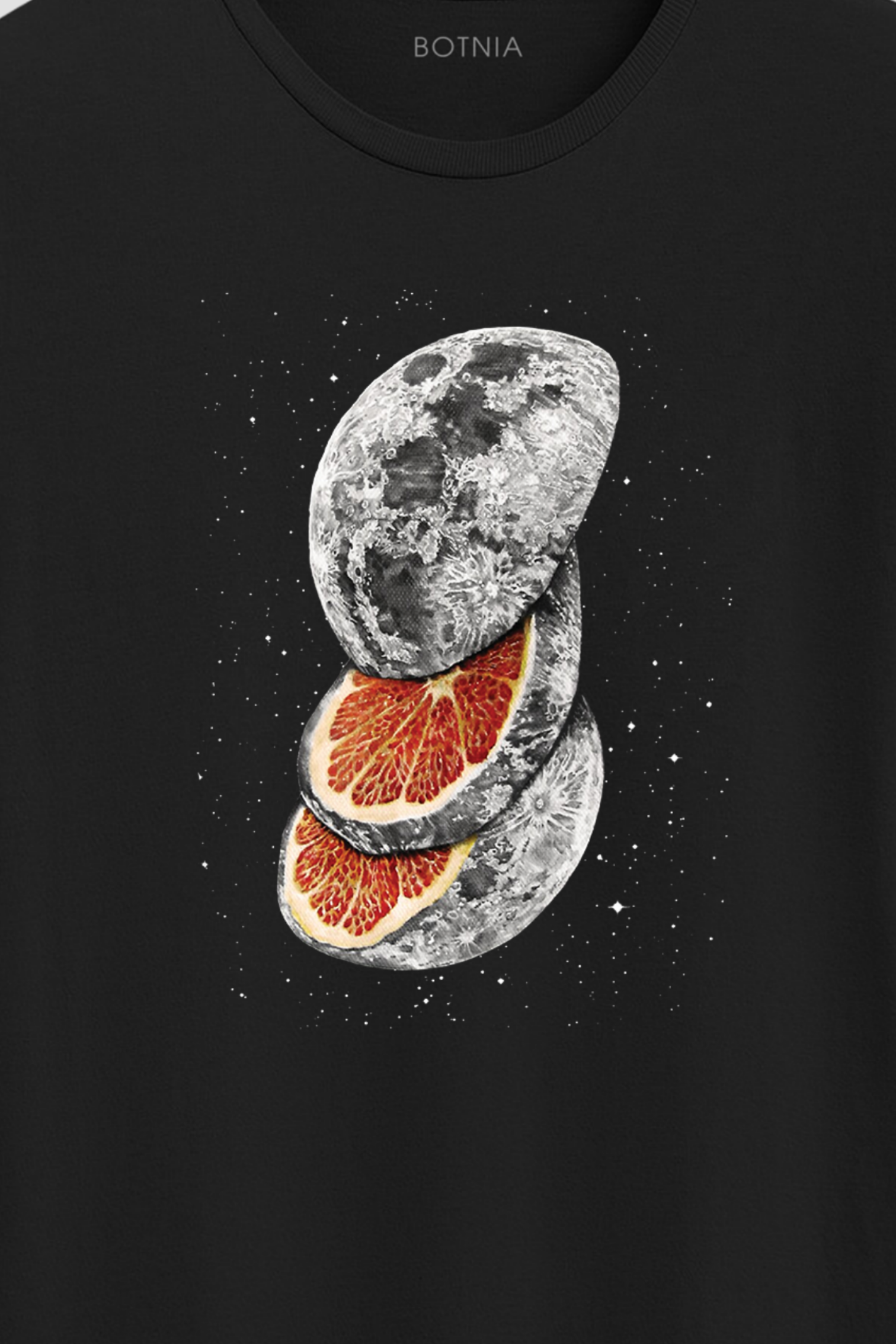 Moon Slice- Half sleeve t-shirt