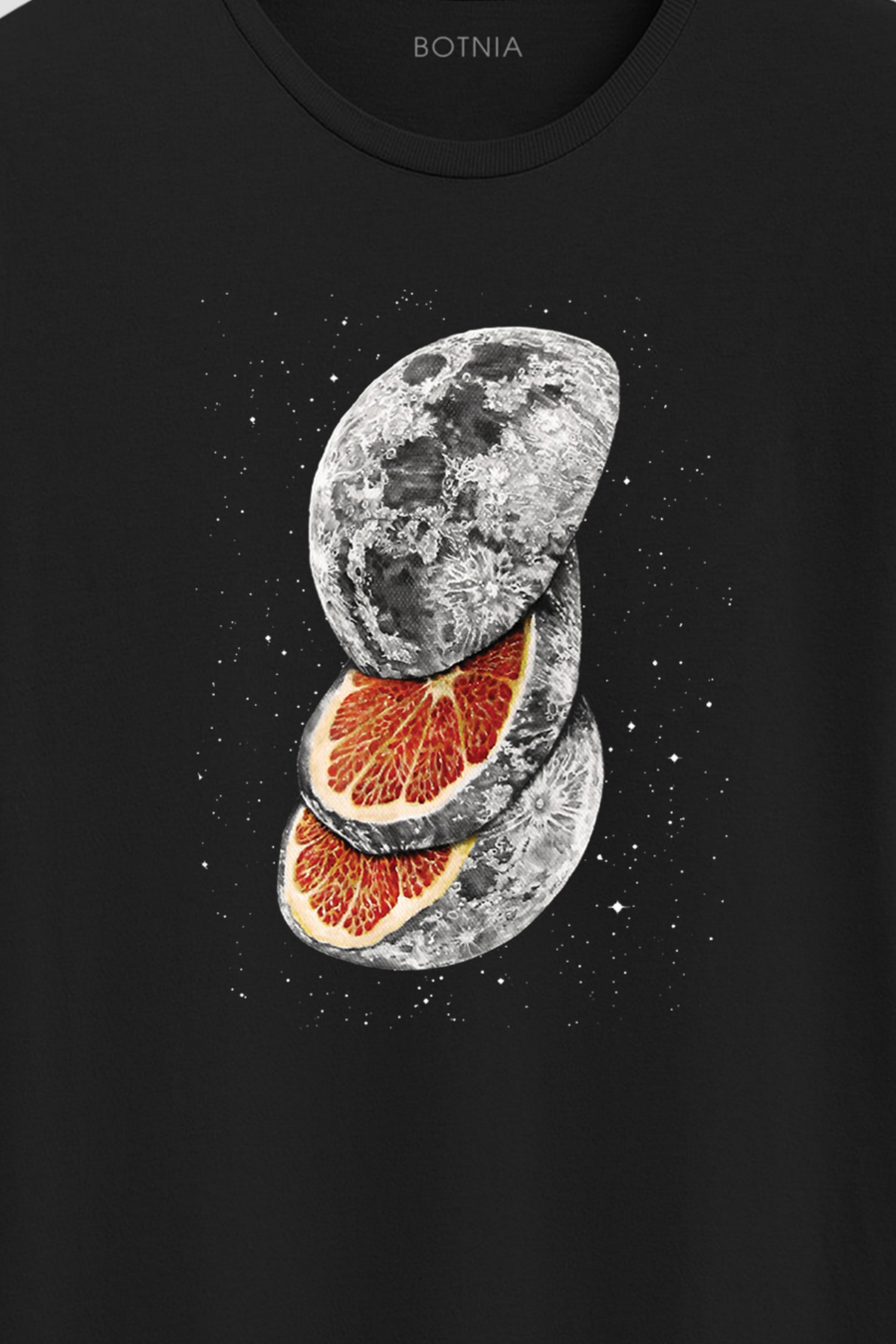 Moon Slice- Half sleeve t-shirt - Botnia