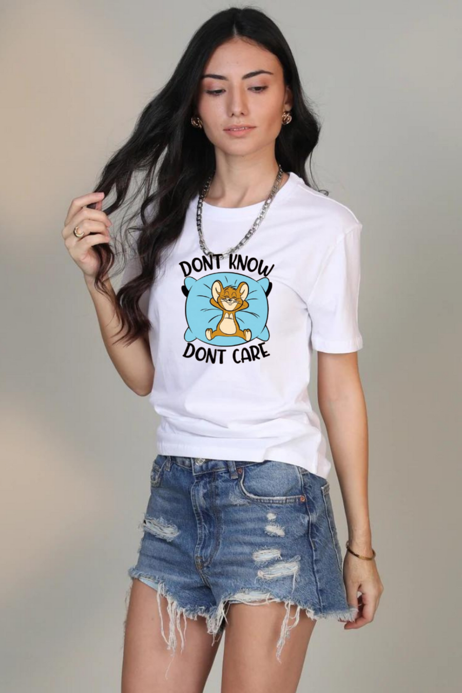 Don't know don't care- Half sleeve t-shirt - Botnia