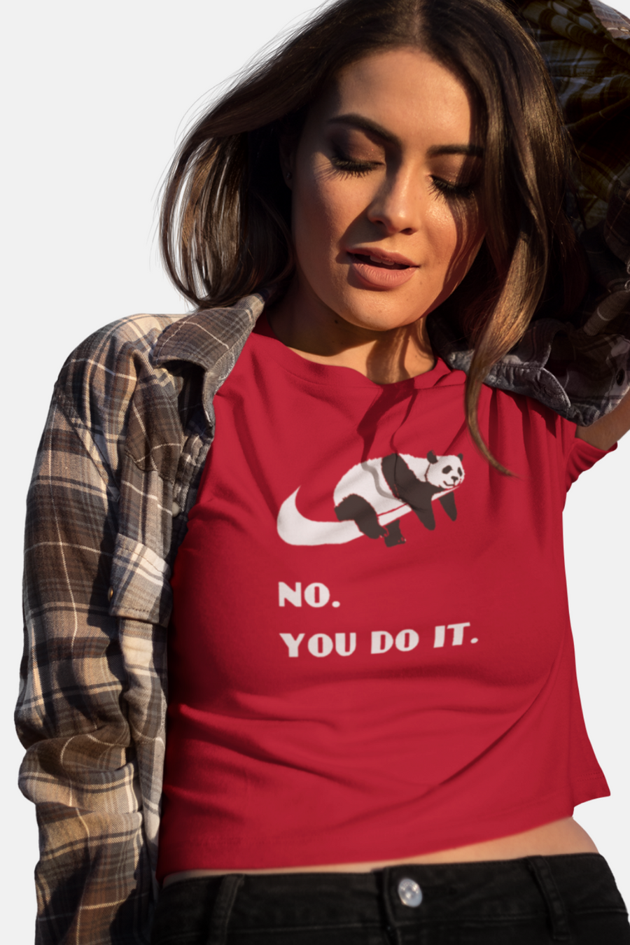 No. You do it -Crop Top - Botnia