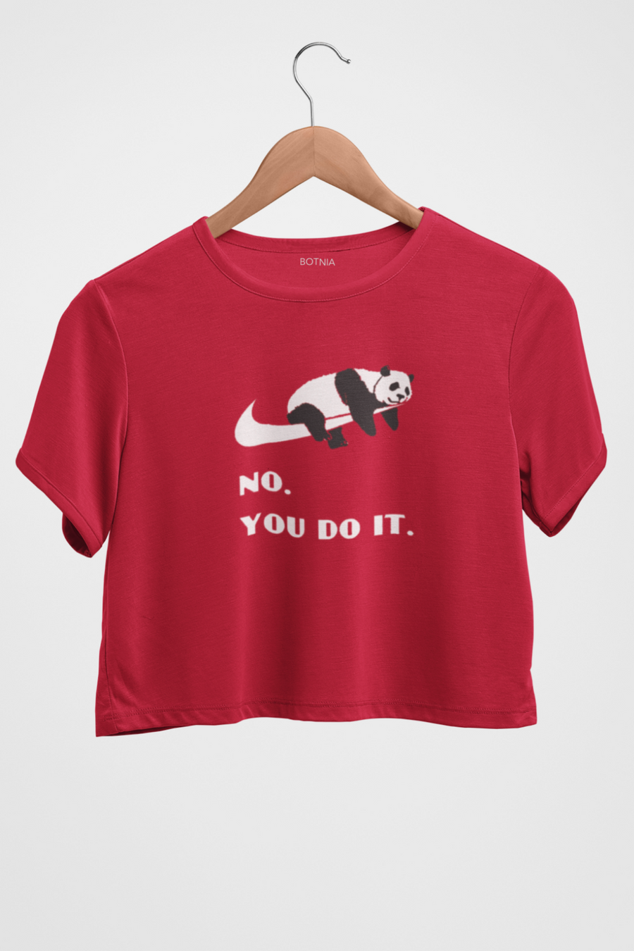 No. You do it -Crop Top - Botnia