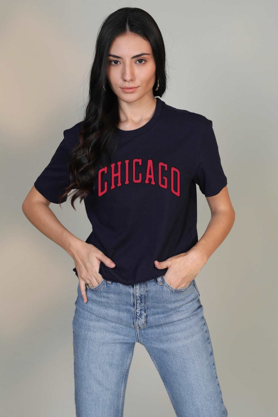 Chicago- Half sleeve t-shirt