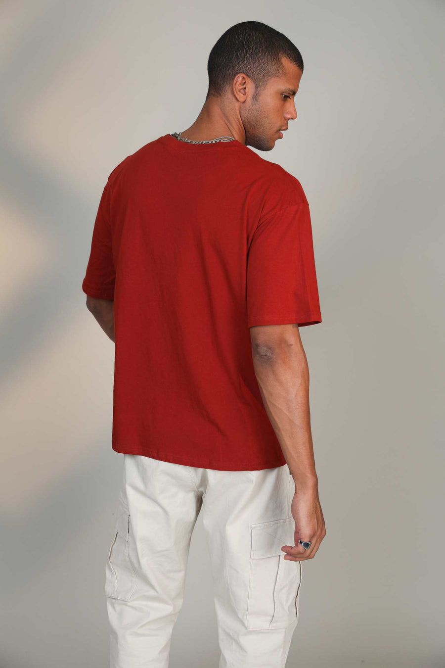 Crimson- Oversized t-shirt