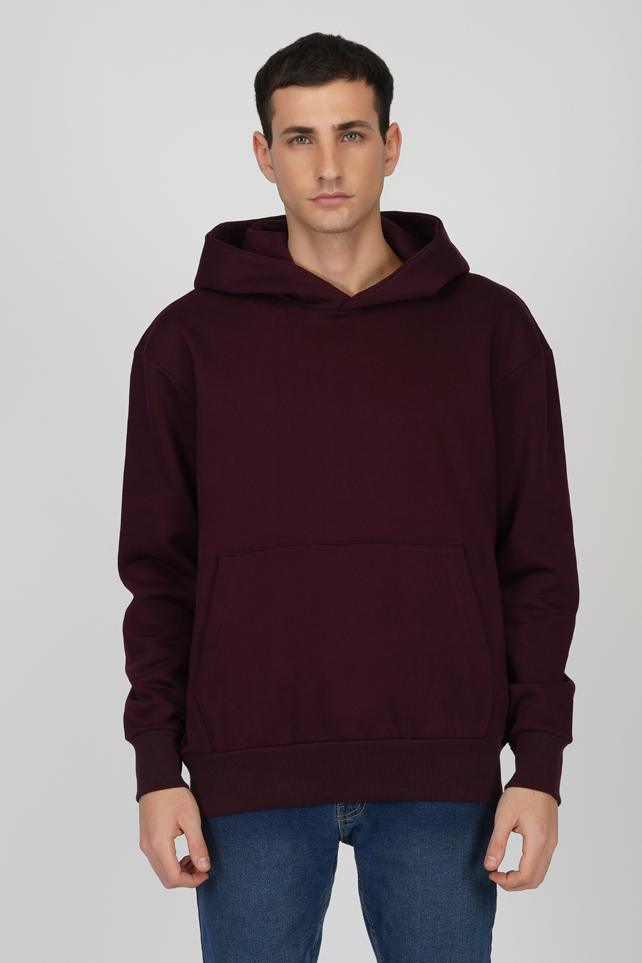 Oversized Hoodie- Wild Berry