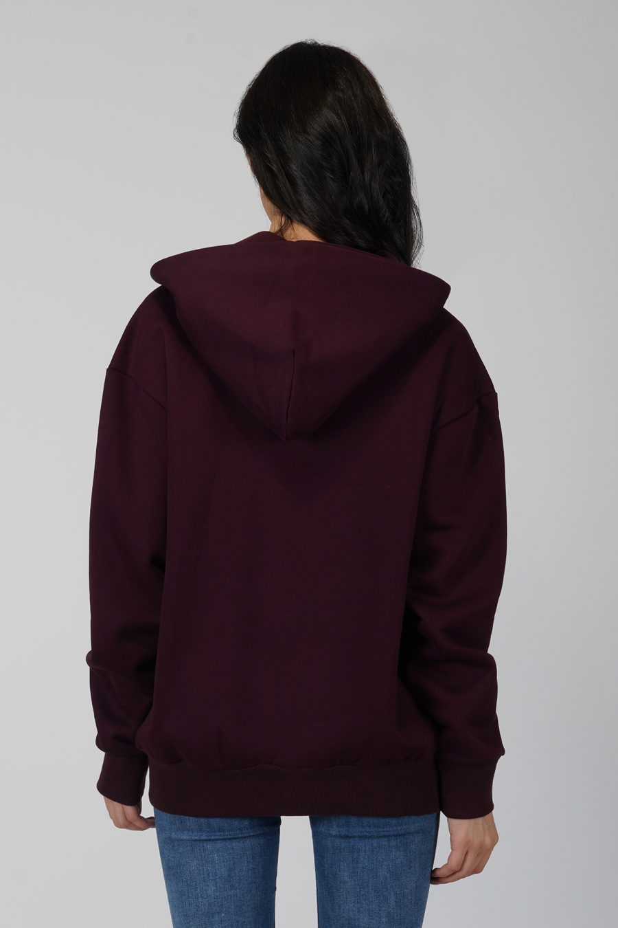 Oversized Hoodie- Wild Berry