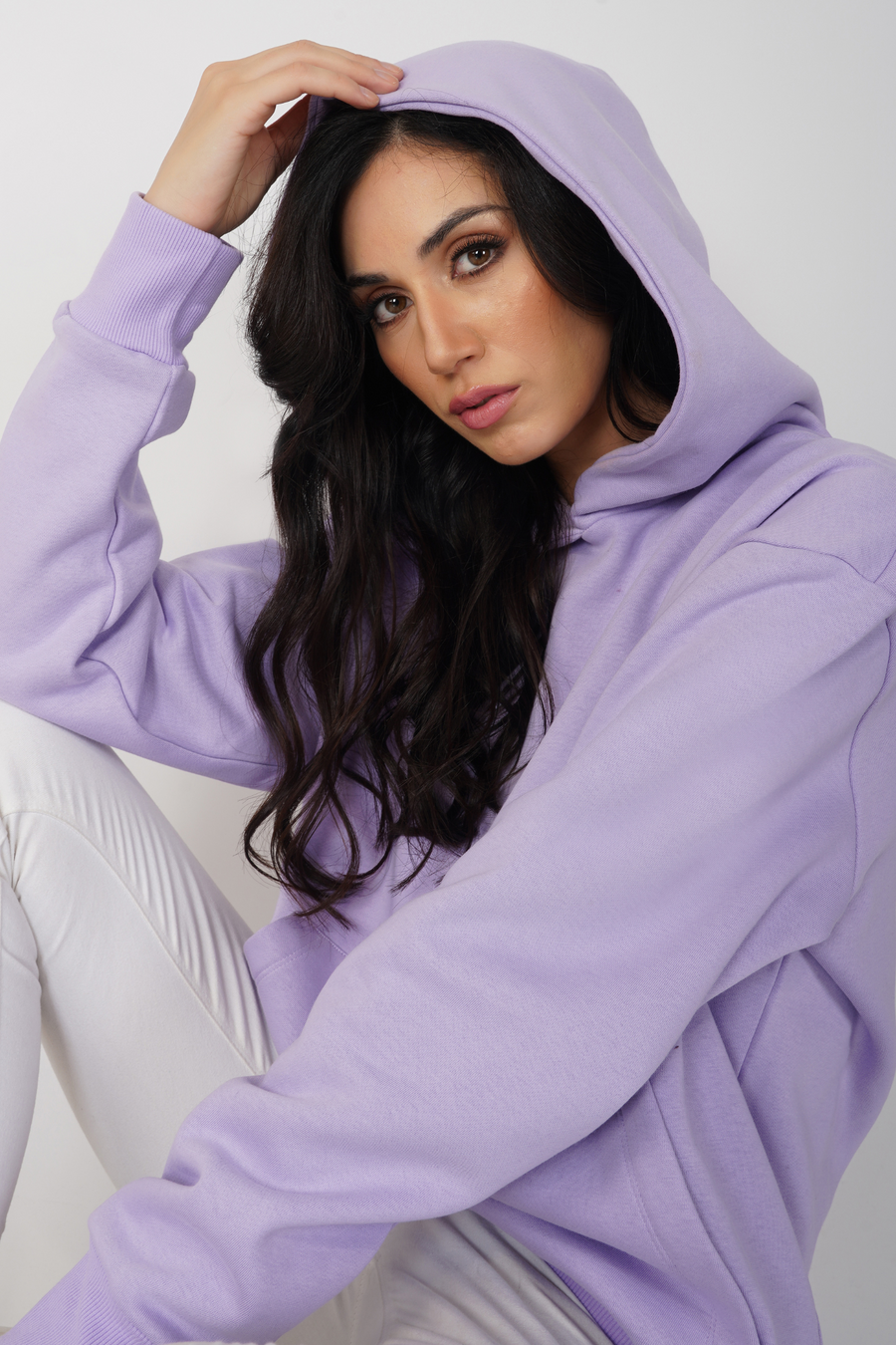 Oversized Hoodie- Mystic Mauve