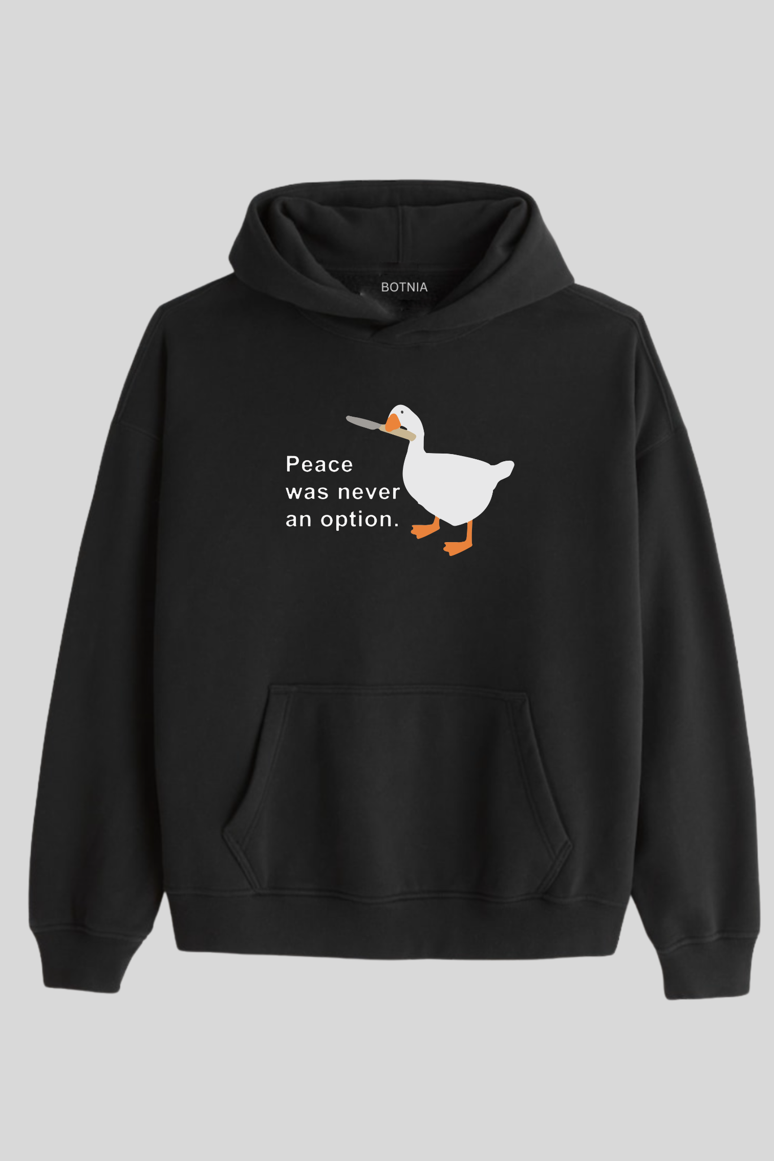 Peace was never an option- Oversized Hoodie