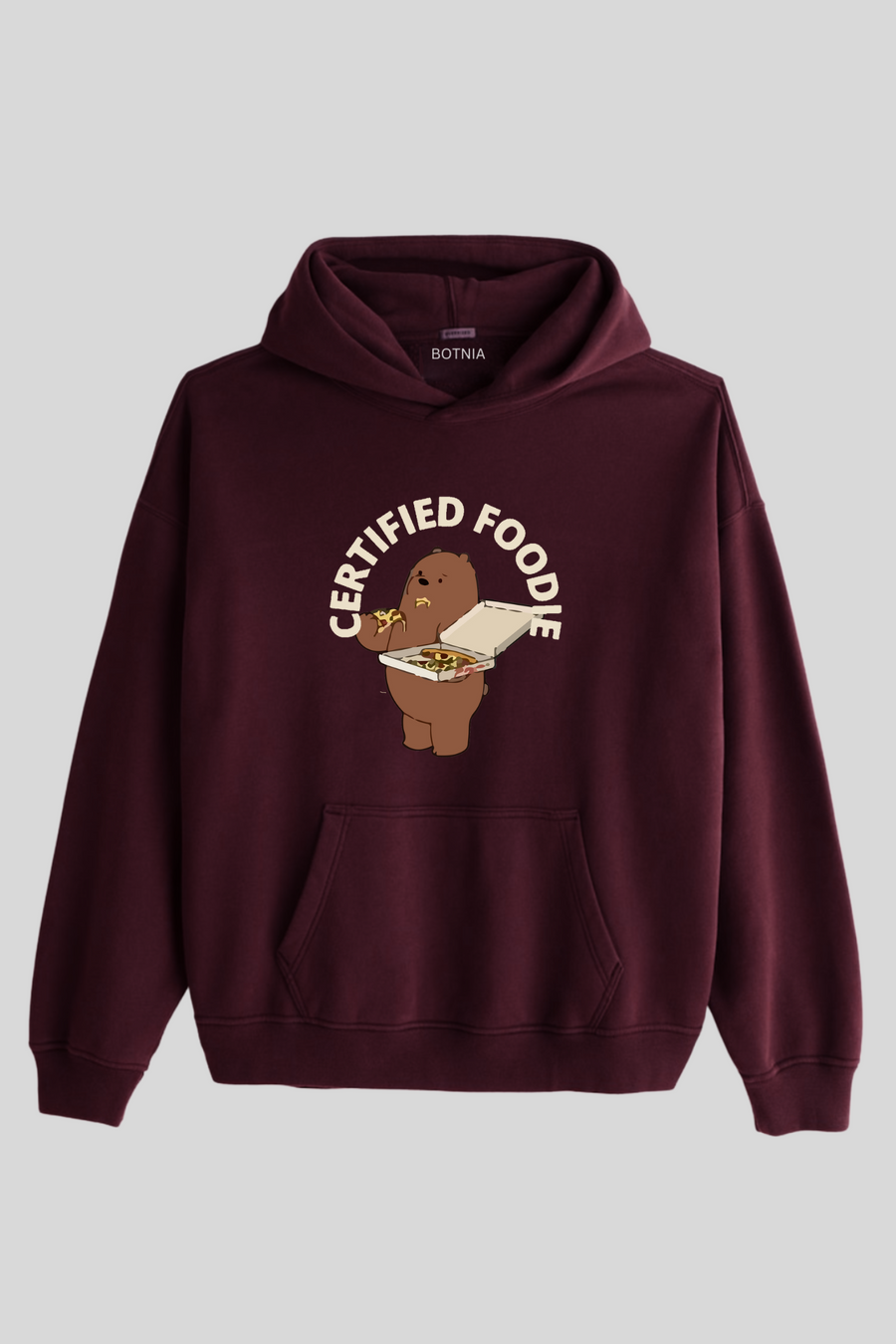 Certified Foodie-Oversized Hoodie