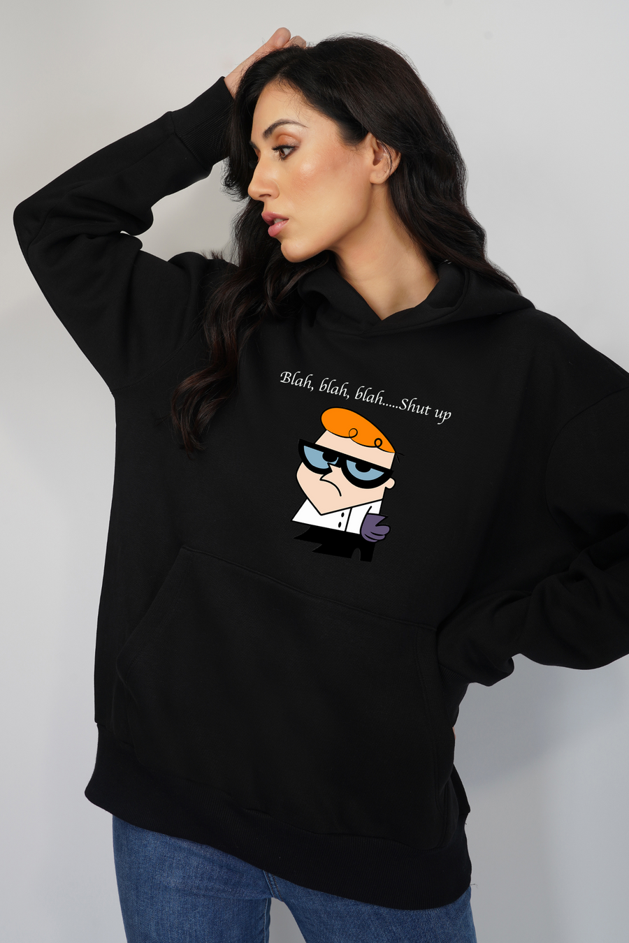 Blah Blah Blah..shut up - Oversized Hoodie