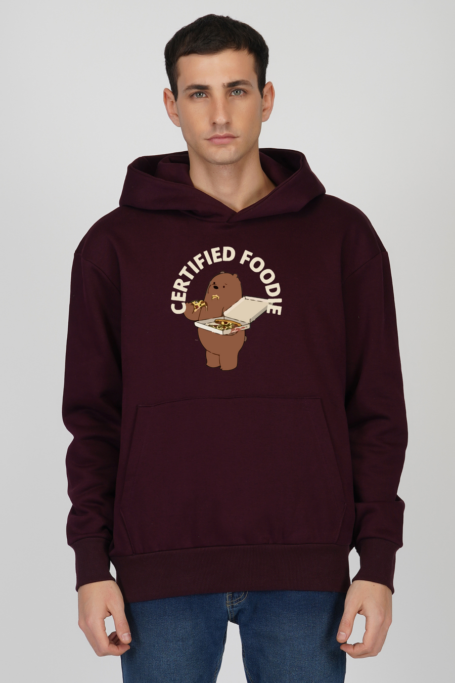 Certified Foodie-Oversized Hoodie