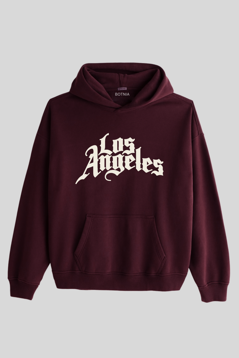 Los Angeles-Oversized Hoodie