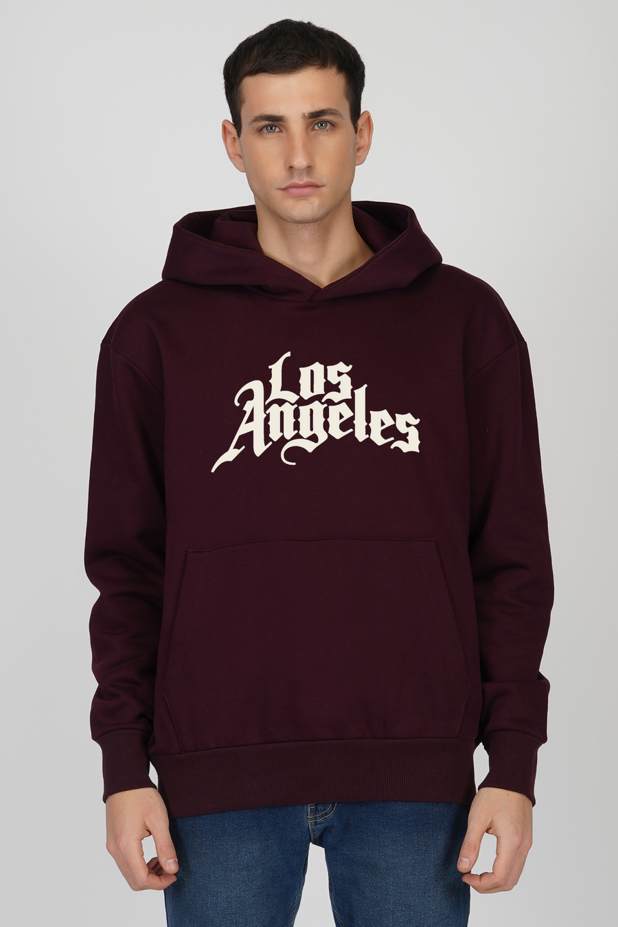 Los Angeles-Oversized Hoodie