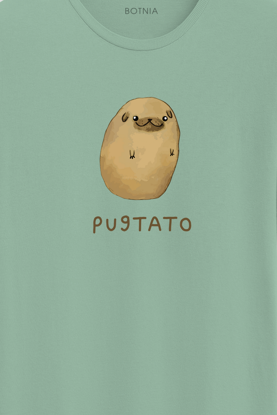 Pugtato- Half sleeve t-shirt - Botnia